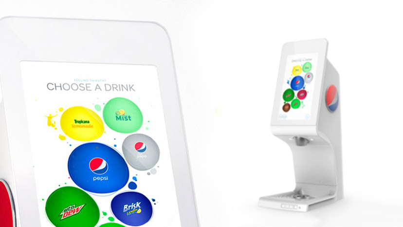 2014 Timeline - Pepsi Introduced Pepsi Spire fountain machine