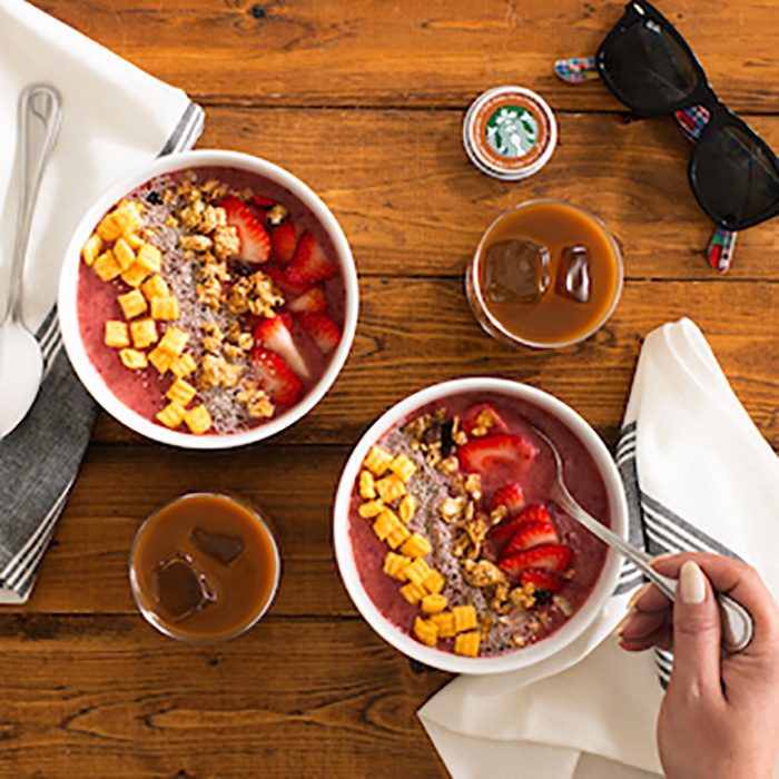 Smoothie'li Granola Kasesi